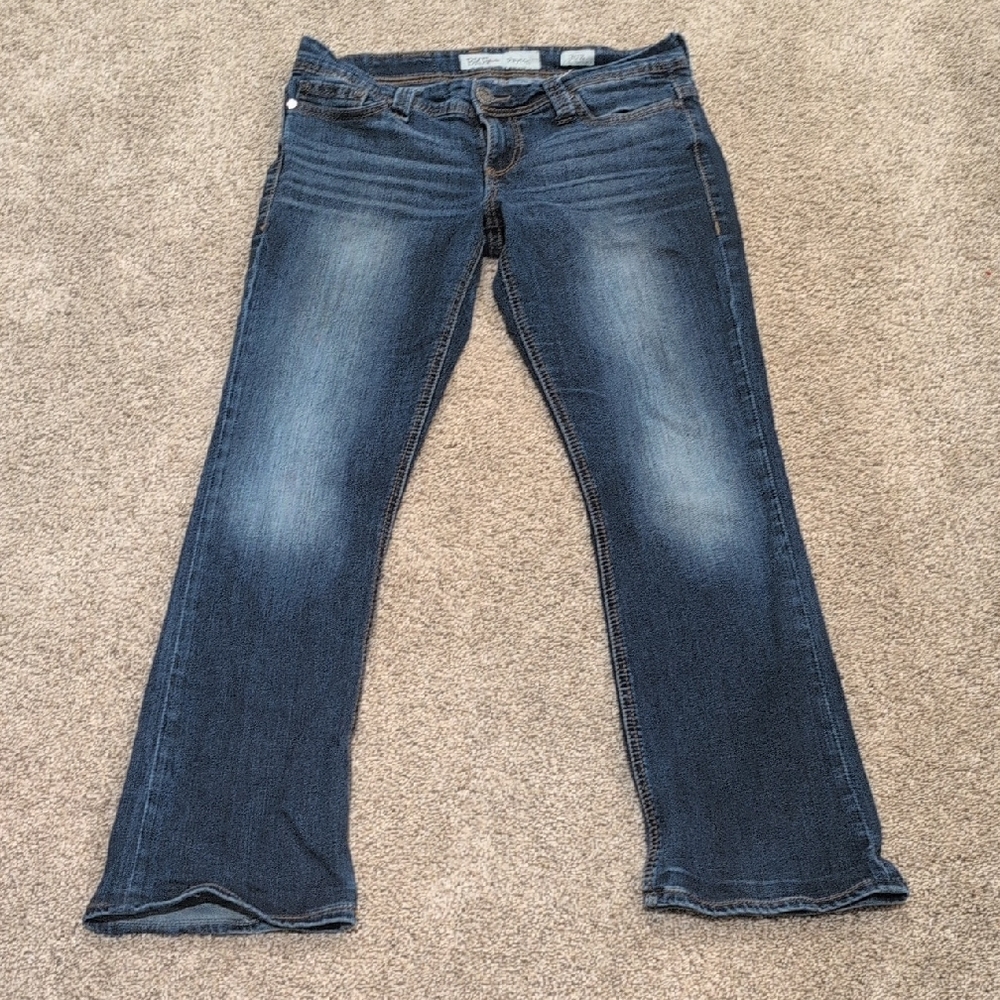 BKE Blue Boot Cut Jeans with Classic Denim Design